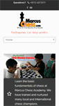 Mobile Screenshot of marcuschess.com